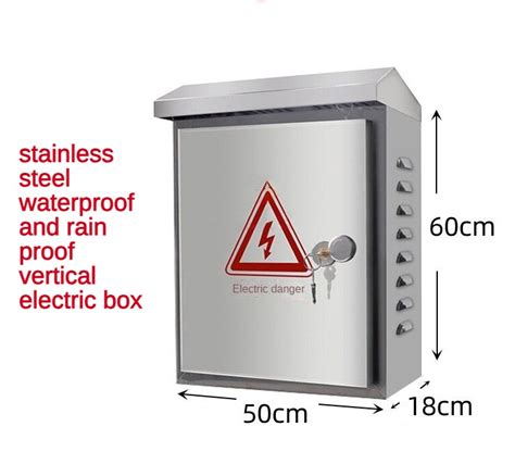 Weatherproof Stainless Steel Distribution Box for Harsh 